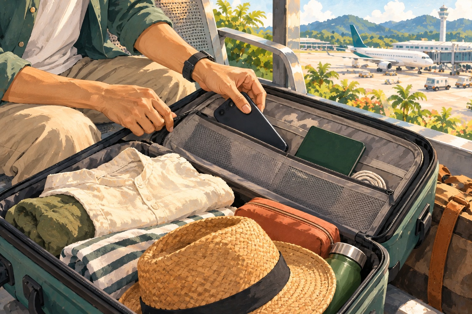 Ilustrasi konsep editorial dijana AI. · AI-generated editorial illustration.