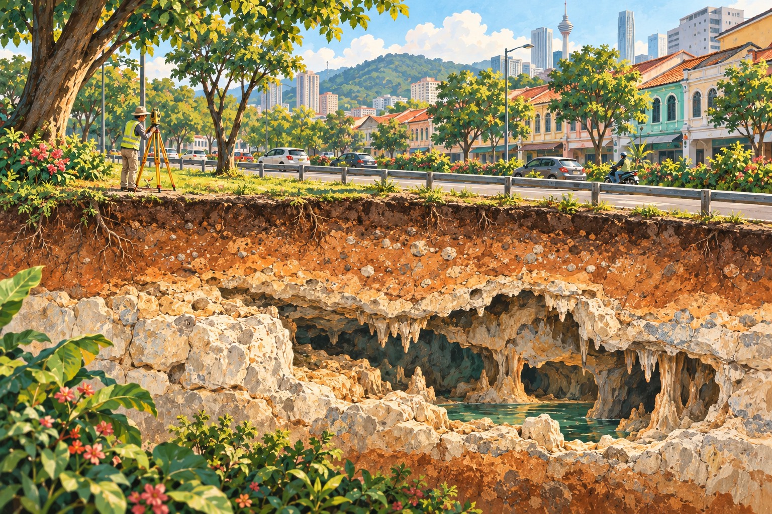 Ilustrasi konsep editorial dijana AI. · AI-generated editorial illustration.