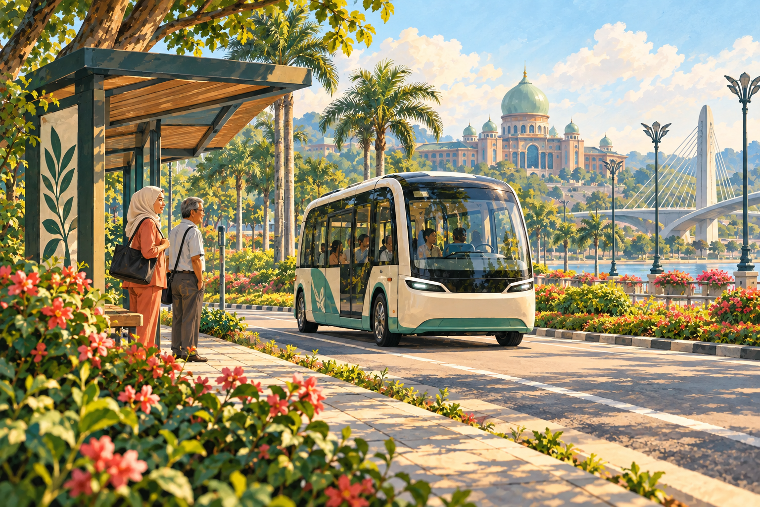 Ilustrasi editorial konseptual, bukan gambar kejadian sebenar. · AI-generated editorial illustration.