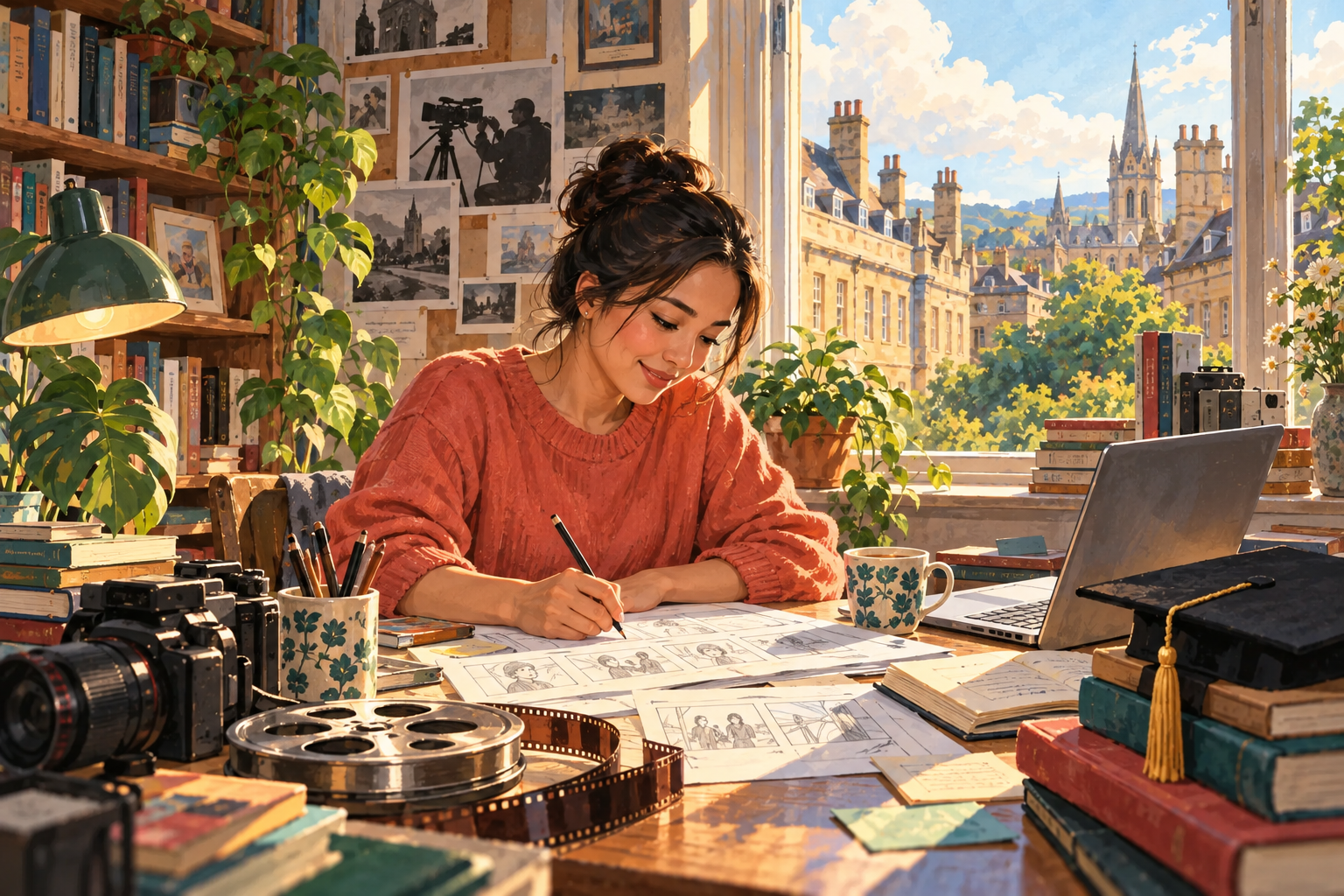 Ilustrasi editorial janaan AI; watak dan suasana rekaan, bukan rakaman kejadian. · AI-generated editorial illustration.